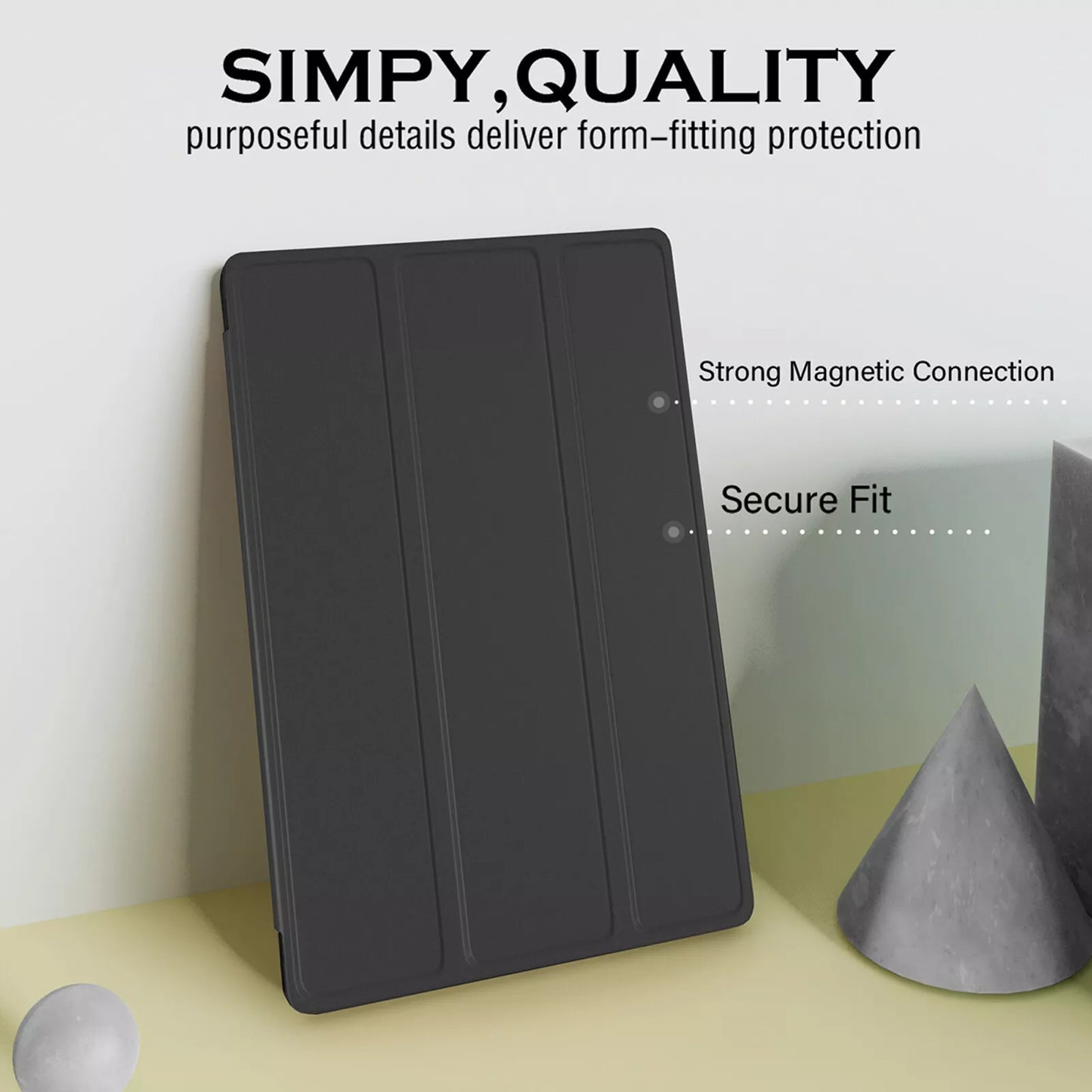 11in For Galaxy Tab A9 PLUS 2023 Leather Smart Cover Flip Tablet Case - The Peppermint Room