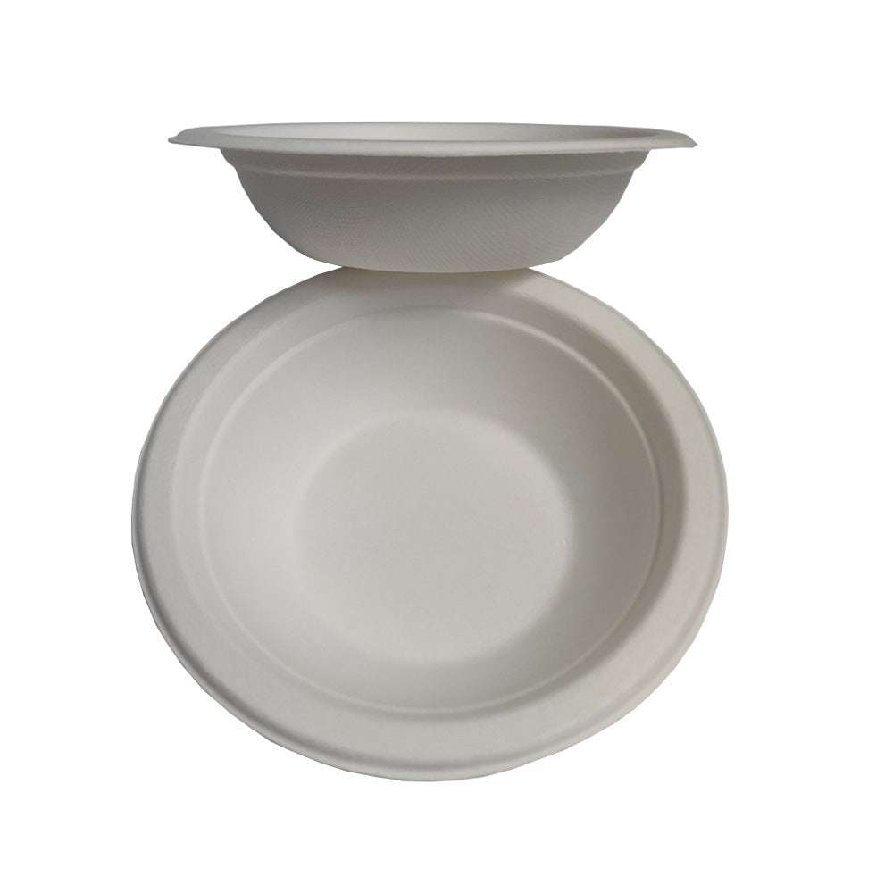 Environment Friendly And Degradable Sugar Cane Bamboo Pulp Soup Bowl - The Peppermint Room