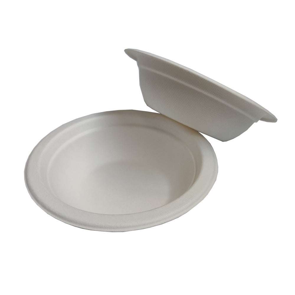 Environment Friendly And Degradable Sugar Cane Bamboo Pulp Soup Bowl - The Peppermint Room