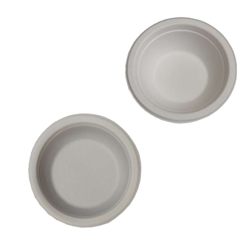 Environment Friendly And Degradable Sugar Cane Bamboo Pulp Soup Bowl - The Peppermint Room