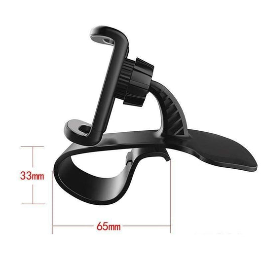Black car phone navigation bracket dashboard holder car accessories