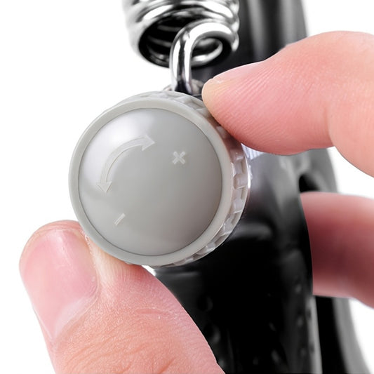 Single Pack Professional Hand Grip Strength Trainer, Carbon Fiber Foam Arm Muscle Finger Rehabilitation Fitness Equipment Hand Grip Strength Power Trainer Gripper Strengthener Adjustable Gym Exerciser - The Peppermint Room