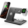 3 In 1 Wireless Charging Sation For Multiple Devices 15W Fast Charging Stand - The Peppermint Room