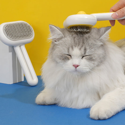 Cat Brush,Dog Brush, Pet Hair Cleaner Brush,Pet Grooming Cat Dog Brush,Pet Comb-Cat Comb For Kitten Massage Removes Loose Fur-Cat Grooming Brush Long Short Hair Cats Dogs Pet Brush - The Peppermint Room