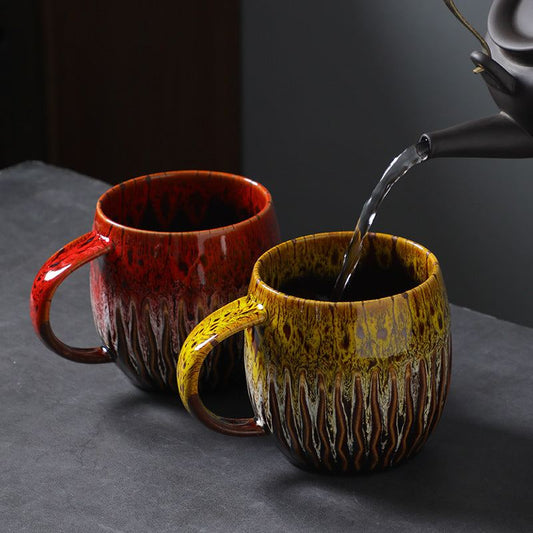 Ceramic 600ml Mug Capacity Mug Drinking Cup - The Peppermint Room