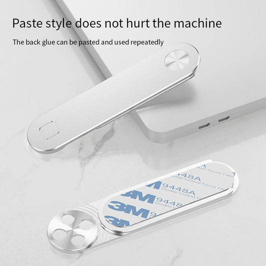 Laptop Phone Holder, Adjustable Laptop Side Mount Clip, Magnetic Laptop Monitor Mount, Computer Laptop Cellphone Stand Foldable Aluminum Expansion Bracket Tablet Clip - The Peppermint Room