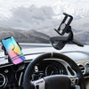 Black car phone navigation bracket mounted on dashboard for universal car models car accessories