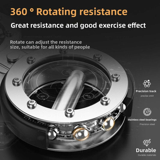 Adjustable resistance boxing speed trainer wrist strengthener with 360-degree rotating mechanism and durable stainless steel bearings for home gym use