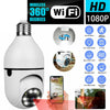 IR E27 Light Bulb Camera 1080P HD Wireless Wifi Smart Home Security Camera - The Peppermint Room