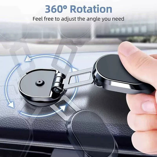 Magnetic Phone Holder For Car, Dashboard Car Phone Holder Mount Magnetic Stainless Steel Car Phone Holder - Dashboard Mount, Water-resistant, Rotatable - The Peppermint Room