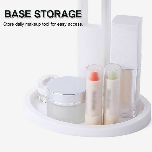 Foldable LED Mirror Illuminated Make Up Mirror Cosmetic Vanity With Light Stand - The Peppermint Room