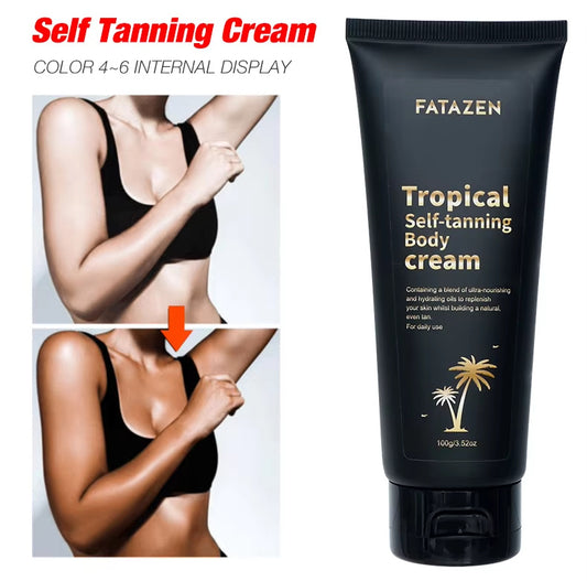 3Hrs Instant Dark Tanning Lotion Butter Body Care Sunscreen Suntan Oil Skincare OEM Self Tanner Sunless Tanning Cream For Body - The Peppermint Room