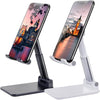 Cell Phone Stand Desktop Holder Tablet Stand Mount Mobile Phone Desktop Tablet Holder Table Cell Foldable Extend Support Desk Mobile Phone Holder Stand - The Peppermint Room