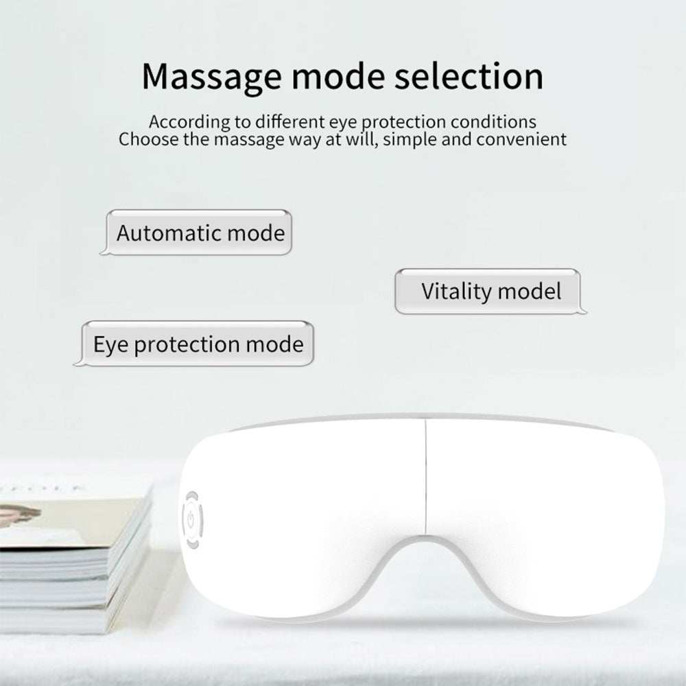 2025 Best-selling Smart Eye Care Device - Air Pressure Vibration Heat Therapy Bluetooth Music Massage Device - A Black Technology Wonder For Relieving Eye Fatigue - The Peppermint Room