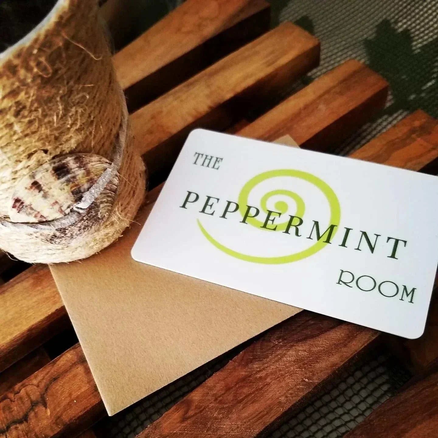 Gift card - The Peppermint Room