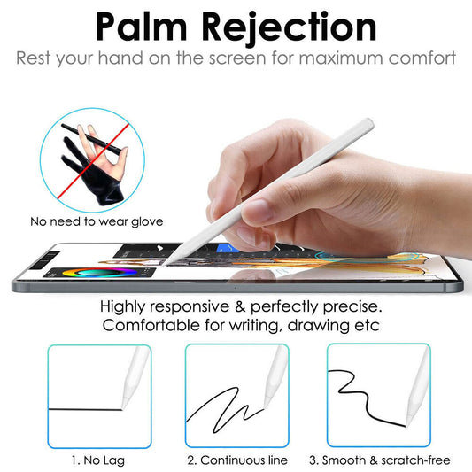 Stylus Pen For Apple IPad Pen -Pencil -Stylus With Palm Rejection - UK Stock - The Peppermint Room