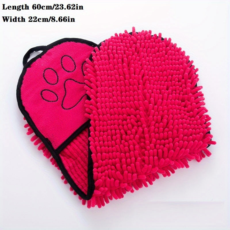 Absorbent Dog Towel, Microfiber Quick Drying Towel Machine Washable With Hand Pockets Pet Towel For Medium Large Dog Super Absorbent Pet Towel Quickly Dry - The Peppermint Room