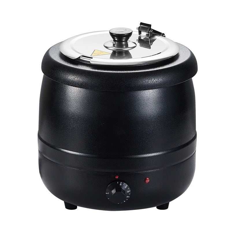Stainless Steel Insulation Pot Stew Bucket Hotel Soup Pot Electric Heating Soup Pot - The Peppermint Room