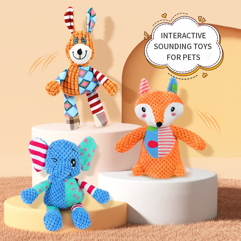 Interactive Dog Toys For Aggressive Chewers Dog Squeaky Toys Pet Grinding Teeth Plush Toy, Chewing Toy For Dog Interactive Supply Dog Toys Dog Toys For Aggressive Chewers - The Peppermint Room