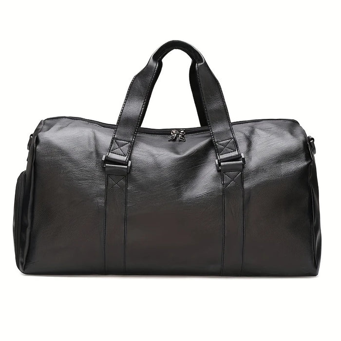 Sport Fitness Bag, Travel Bag, Black Stylish Business Travel Bag, Separate Shoe Depot, Zip Off, For Gym, Sport, Travel, Waterproof - The Peppermint Room