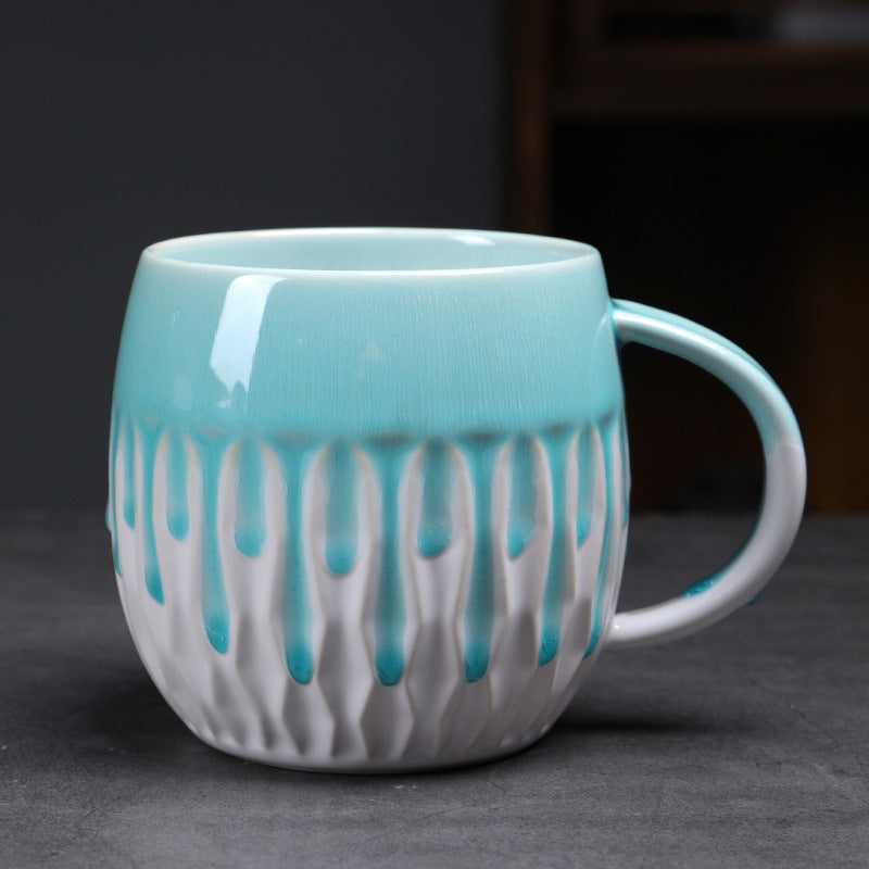 Ceramic 600ml Large Capacity Mug Drinking Cup - The Peppermint Room