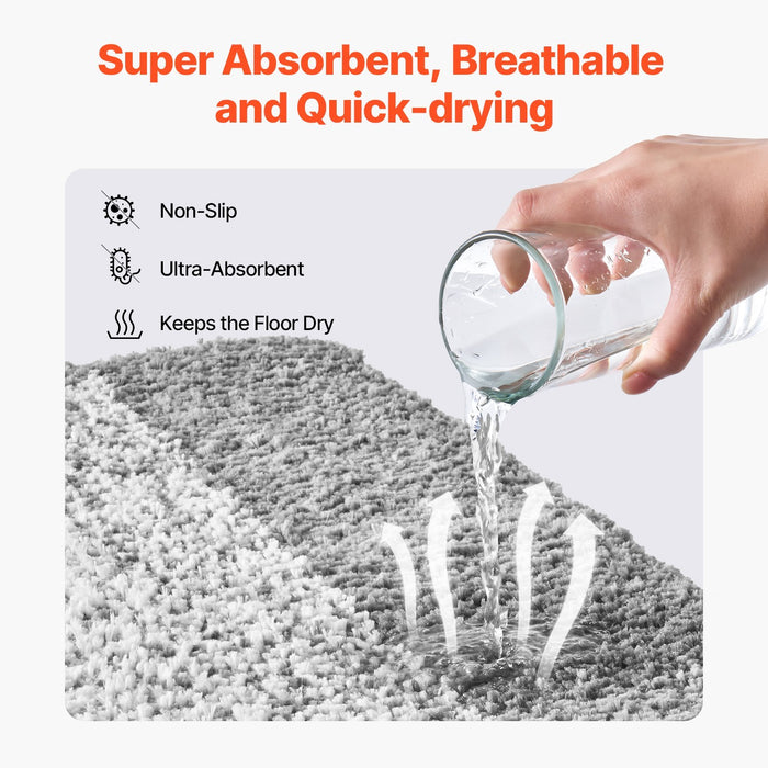 Soft Absorbent Bath Mat – Quick Dry & Non-Slip