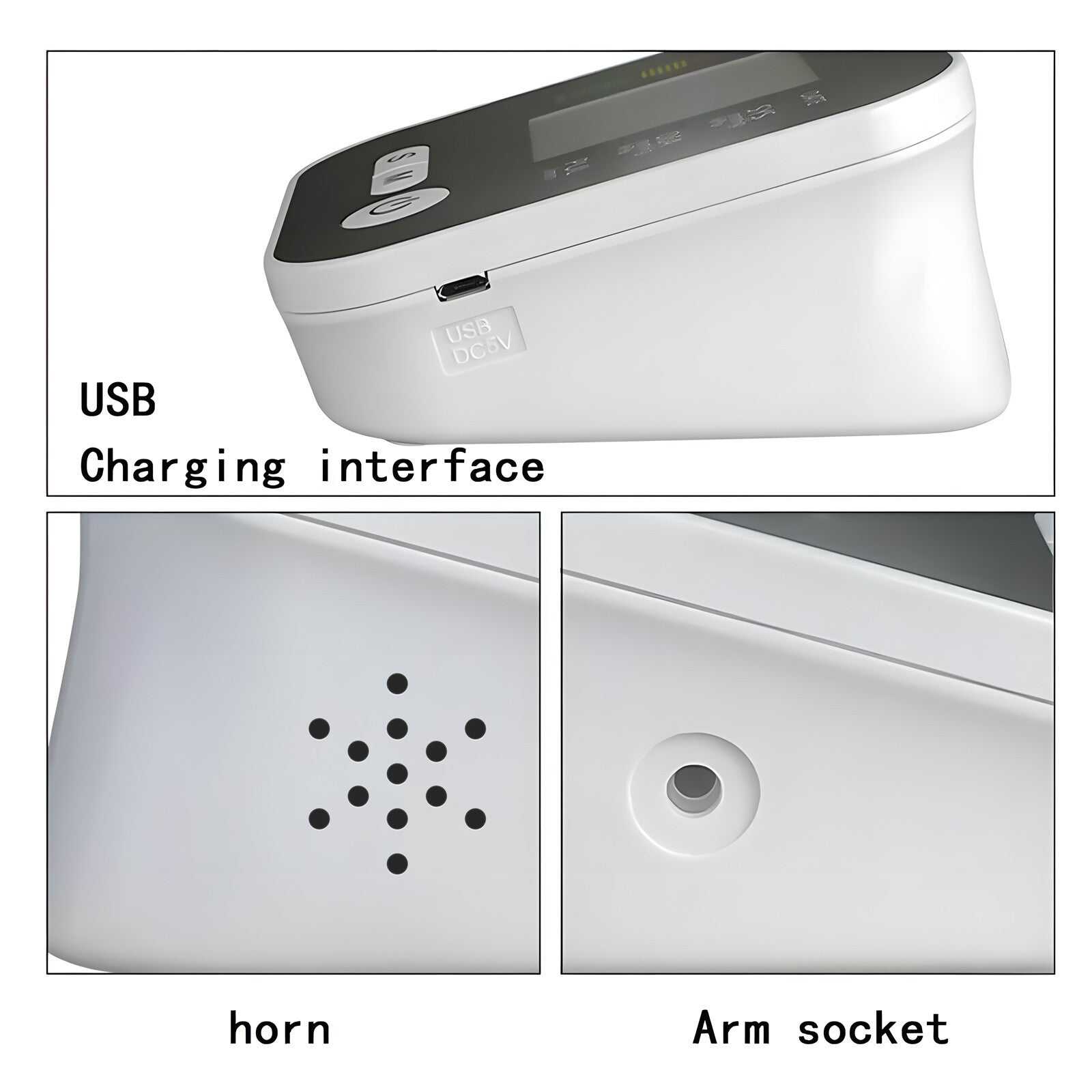 Digital Monitor with LED Display