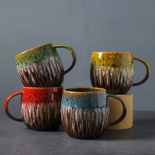 Ceramic 600ml Large Capacity Mug Drinking Cup - The Peppermint Room