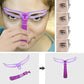 8pcs Eyebrow Stencils, Eyebrow Shaping Kit, Eyebrow Template, 8 Styles Reusable Eyebrow Stencil With Handle - The Peppermint Room