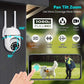 White Little Bee Camera with 1080p Full HD, 360° pan tilt zoom, night vision, 2-way audio, multi-person sharing, and 2.4G WiFi for online classes, meetings, and live streams