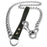 1PCS 1.2m Metal Chain Dog Lead Pet Puppy Leash Long Heavy Duty Anti-Chew Control - The Peppermint Room