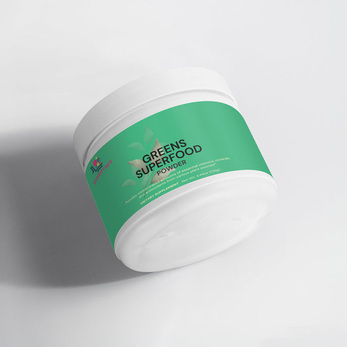Green Superfood Powder Nutrient Rich Blend For Energy, Digestion Overall Wellness - The Peppermint Room