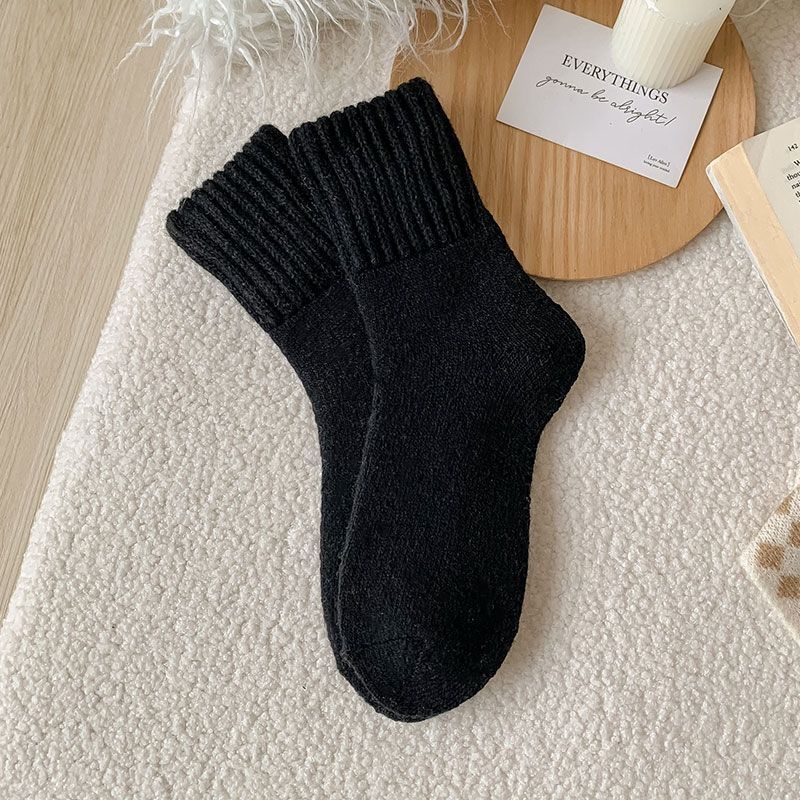 Tube Winter Thickened Maillard Terry Velvt Plush Snow Socks - The Peppermint Room