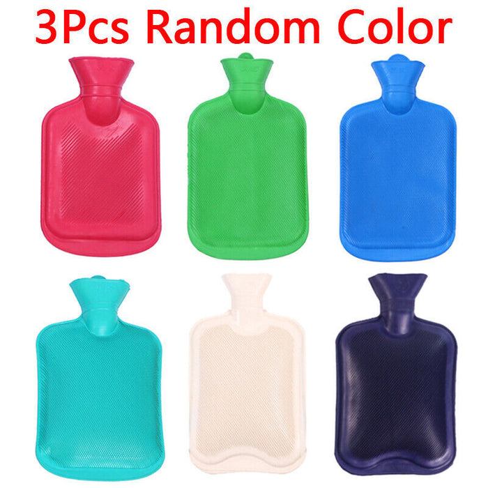 3-Pack 2L Hot Water Bottles – Pain & Heat Relief