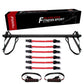 Pilates Bar Kit With Resistance Bands Portable Home Gym Workout Equipment Perfect Stretched Fusion Exercise Bar And Bands - The Peppermint Room