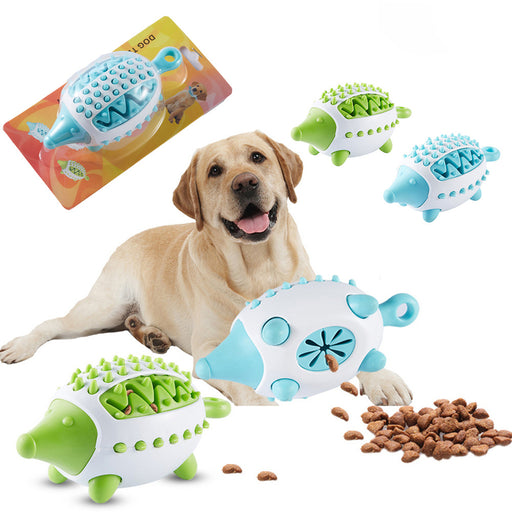 Phedgehog Shape Dog Toy Leaking Food Toys For Small Large Dogs Cat Chewing Toys Pet Tooth Cleaning Indestructible Puppy Toys Ball Molar Tooth Cleaning Stick - The Peppermint Room