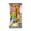 Robotime Rolife Book Nooks Sakura Densya DIY wooden miniature house with cherry blossom and train scene