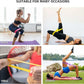 Resistance loop exercise bands used for workouts at home, gym, office, and outdoor fitness sessions