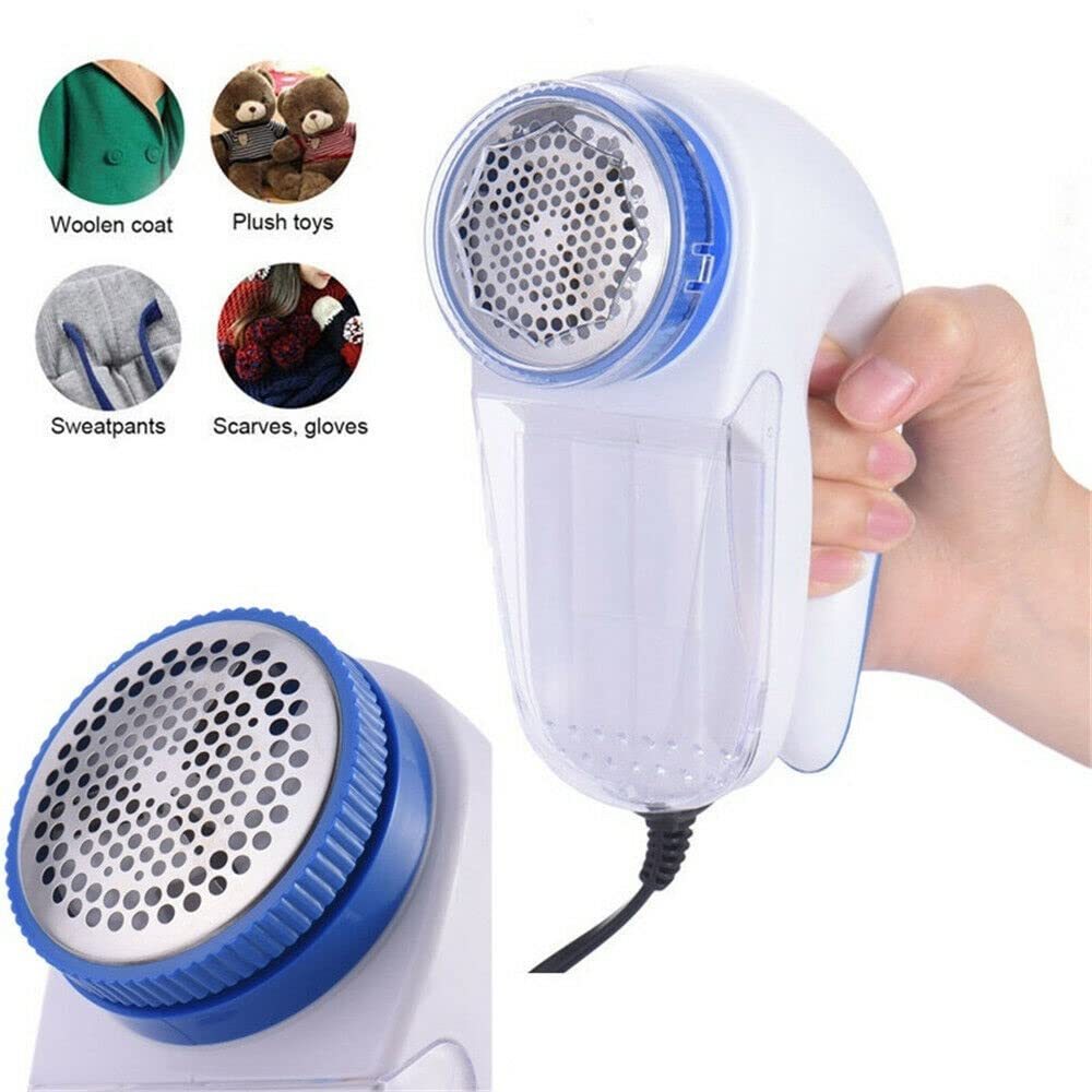 Lint Remover And Fabric Shaver, Electric Portable Sweater Pill Defuzzer Fuzz Balls Remover, For Clothes, Ouch, Blanket, Curtain, Legging - The Peppermint Room