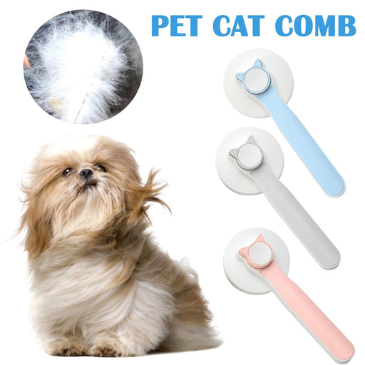 Pet Self Cleaning Cat Brushes, Cat Grooming Brush For Dogs Cats For Long Haired & Short Hair Gently To Remove Loose Undercoat, Mats Tangled - The Peppermint Room