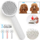 Pet Self Cleaning Cat Brushes, Cat Grooming Brush For Dogs Cats For Long Haired & Short Hair Gently To Remove Loose Undercoat, Mats Tangled - The Peppermint Room