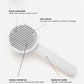 Pet Self Cleaning Cat Brushes, Cat Grooming Brush For Dogs Cats For Long Haired & Short Hair Gently To Remove Loose Undercoat, Mats Tangled - The Peppermint Room