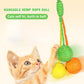 Cat Scratcher Ball, Chewable Scratcher For Kittens Chewable Interactive Cat Sisal Rope Ball Toy Cat Ball, Rolling Ball Scratch Cat Toy For Indoor Kittens Puppy Cat Pet - The Peppermint Room