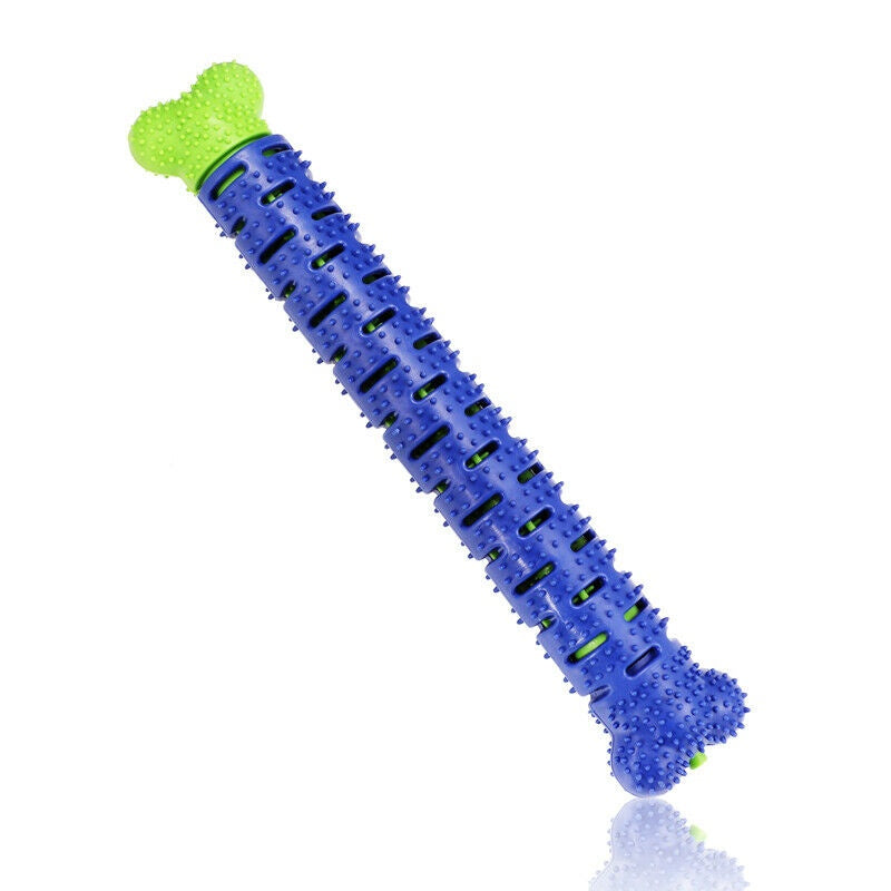Dog Chew Toys Toothbrush Pets Molar Tooth Cleaning Brushing Stick Doggy Silicone - The Peppermint Room