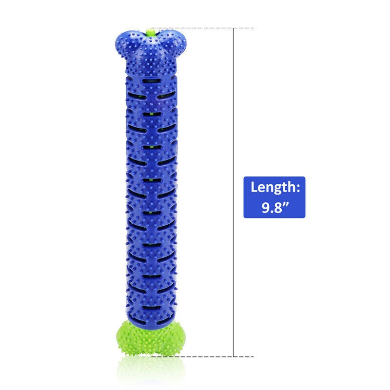 Dog Chew Toys Toothbrush Pets Molar Tooth Cleaning Brushing Stick Doggy Silicone - The Peppermint Room