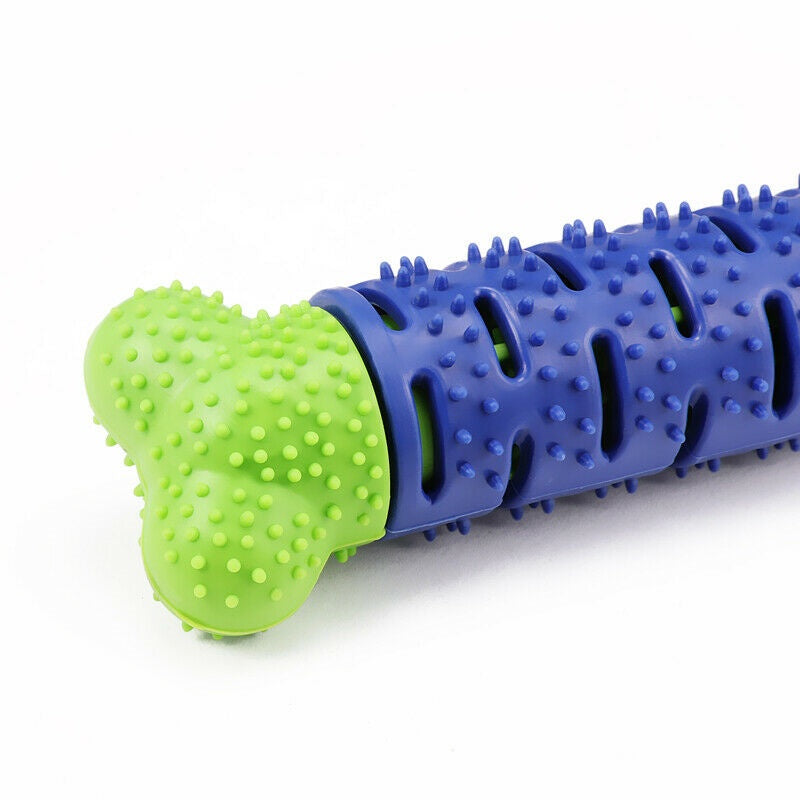 Dog Chew Toys Toothbrush Pets Molar Tooth Cleaning Brushing Stick Doggy Silicone - The Peppermint Room