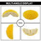 Durian Cat Brush, Dog Cat Self Groomer, Wall Corner Scratcher Massage Combs Durian Shape Molars Eat Slowly Toys Multifunctional Scratch Massager Tool Pets Clean Teeth Healthy Toys - The Peppermint Room