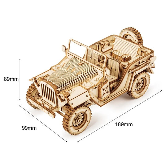 3D Wooden Puzzle Model Toys MC701 - The Peppermint Room