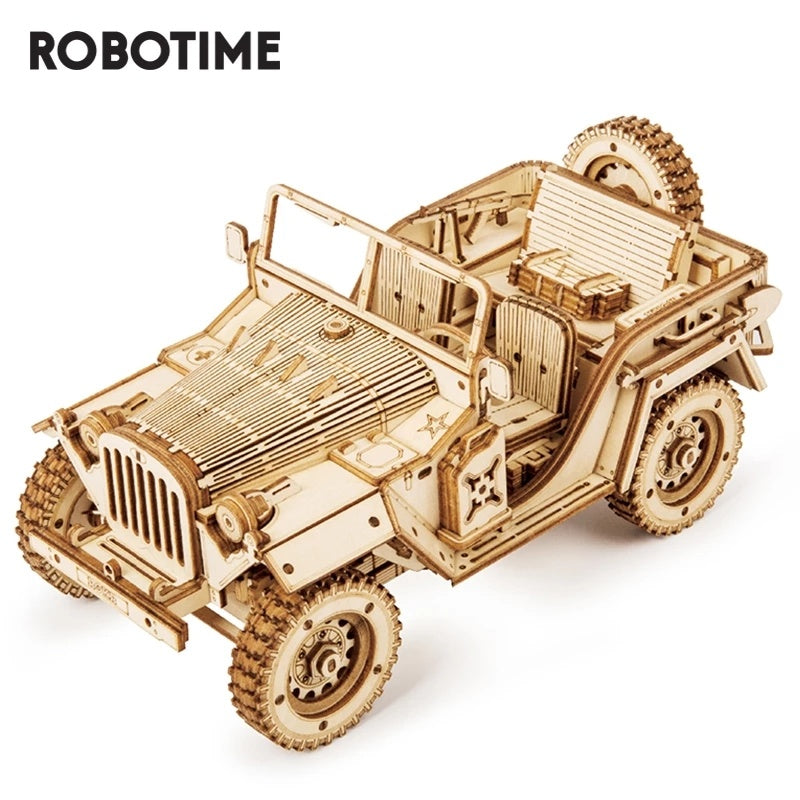 3D Wooden Puzzle Model Toys MC701 - The Peppermint Room