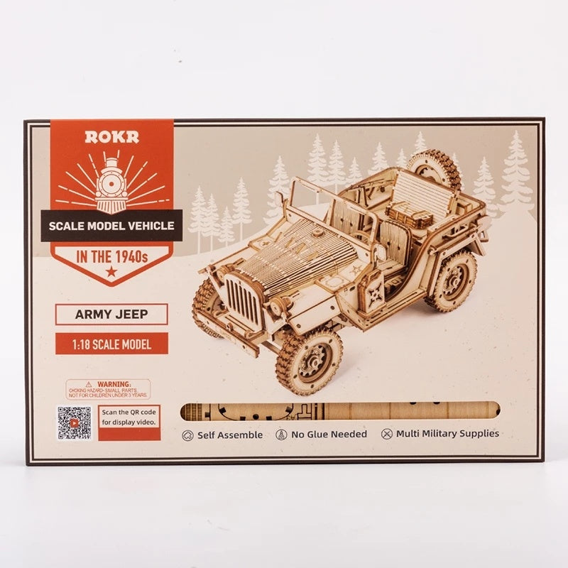 3D Wooden Puzzle Model Toys MC701 - The Peppermint Room